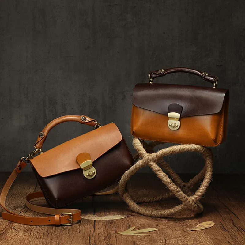 Small Satchels Cross Body Satchel Ladies Leather Satchel