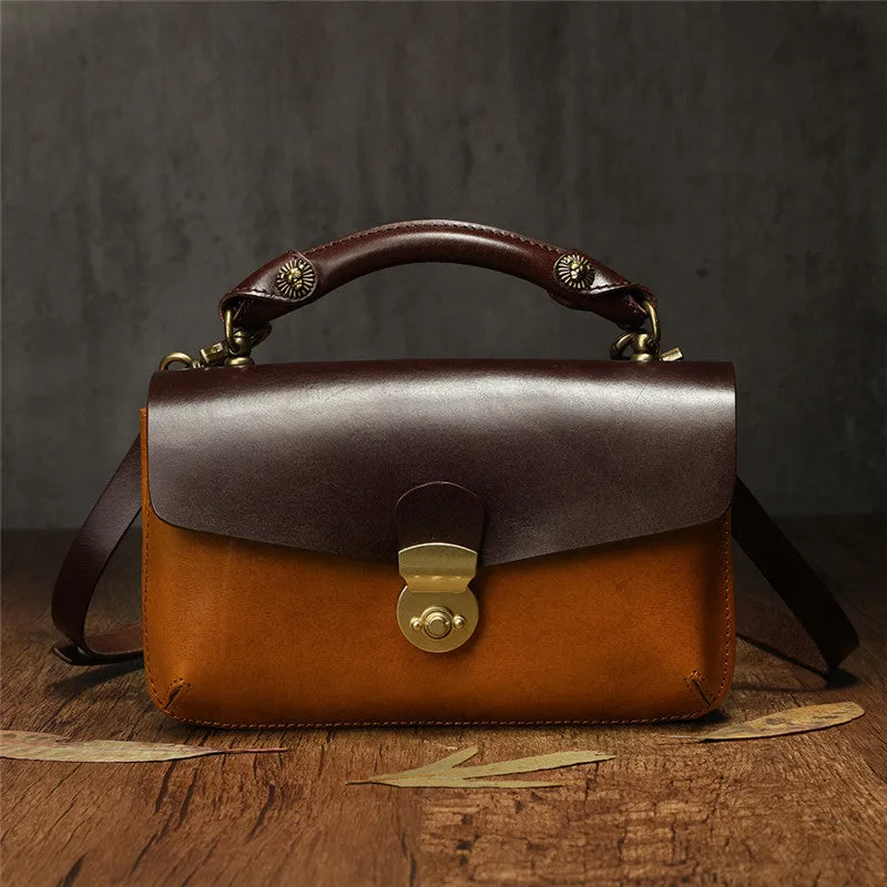 Small Satchels Cross Body Satchel Ladies Leather Satchel