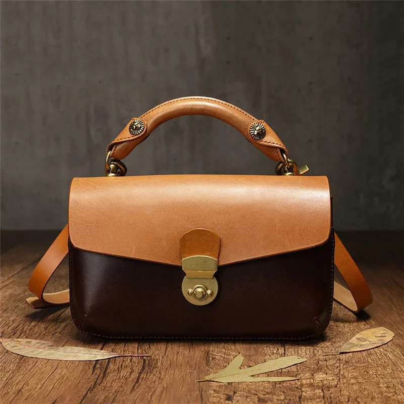 Small Satchels Cross Body Satchel Ladies Leather Satchel