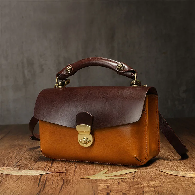 Small Satchels Cross Body Satchel Ladies Leather Satchel