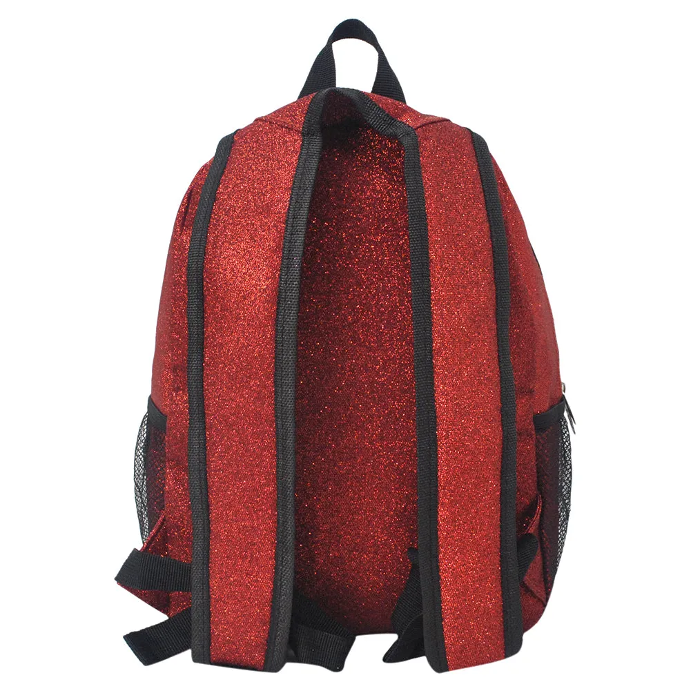 Small Size Red Glitter NGIL Backpacks For Gymnastics and Cheer Competition