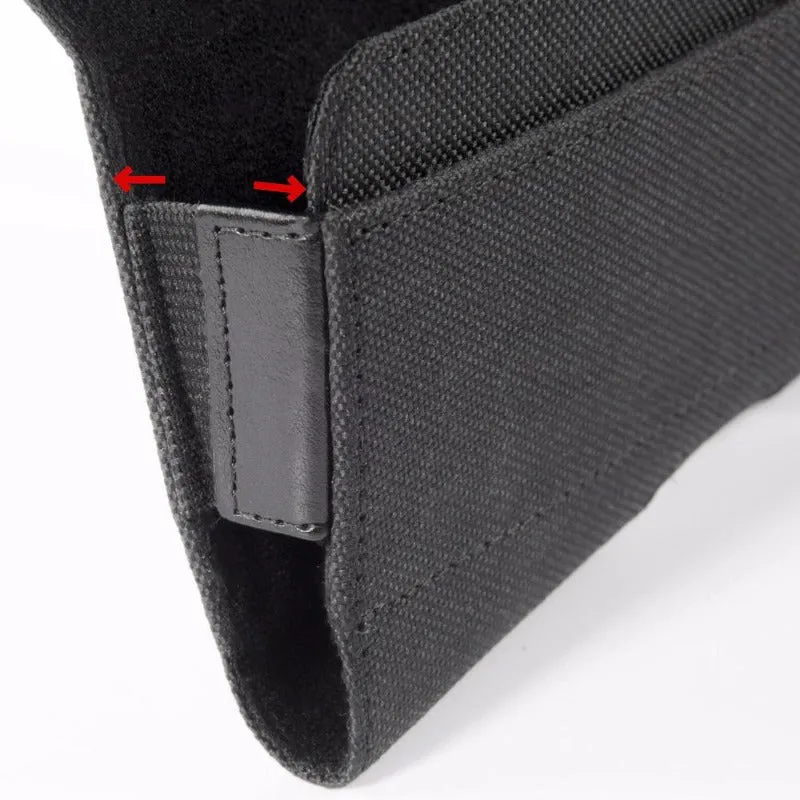 Smartphones Hard Leather Pouch Case