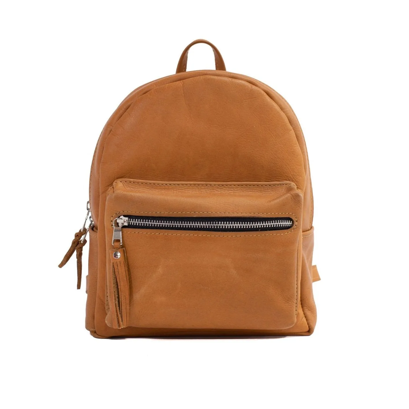 Soft Shell Leather Backpack