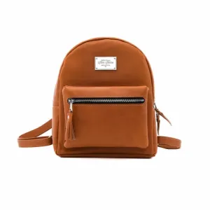 Soft Shell Leather Backpack