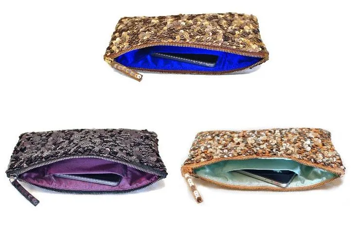 Sparkle Sequin Clutch