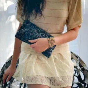 Sparkle Sequin Clutch