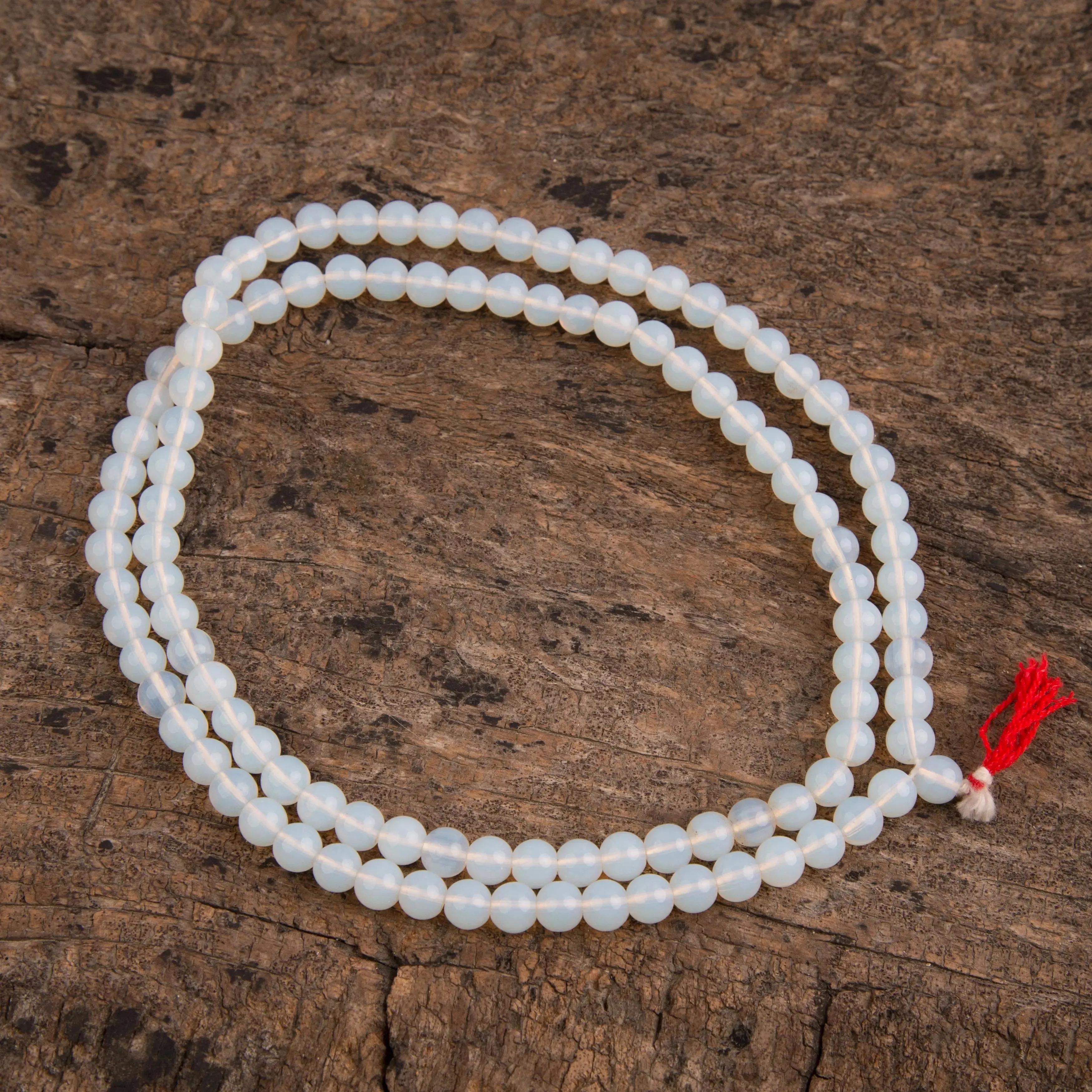 Special Tibetan Stone Prayer Mala Necklace