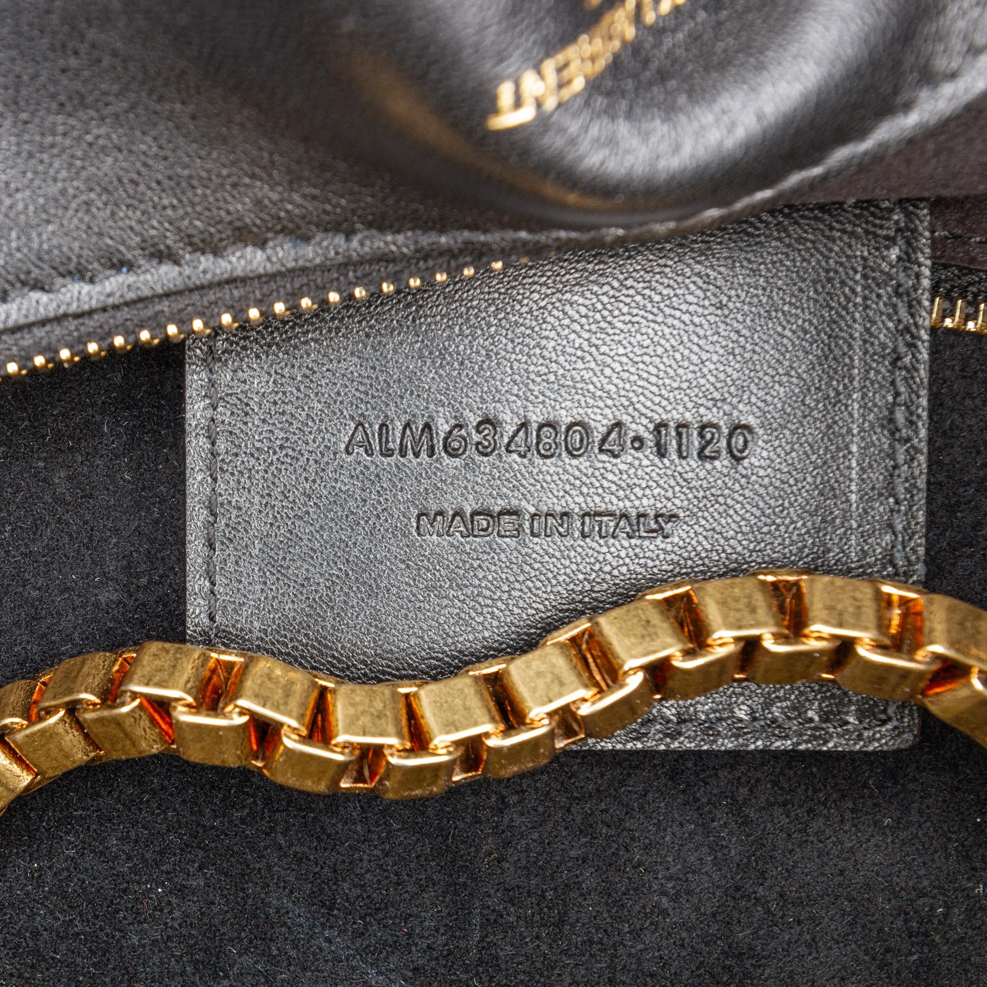 Suede Suzanne Chain Shoulder Bag