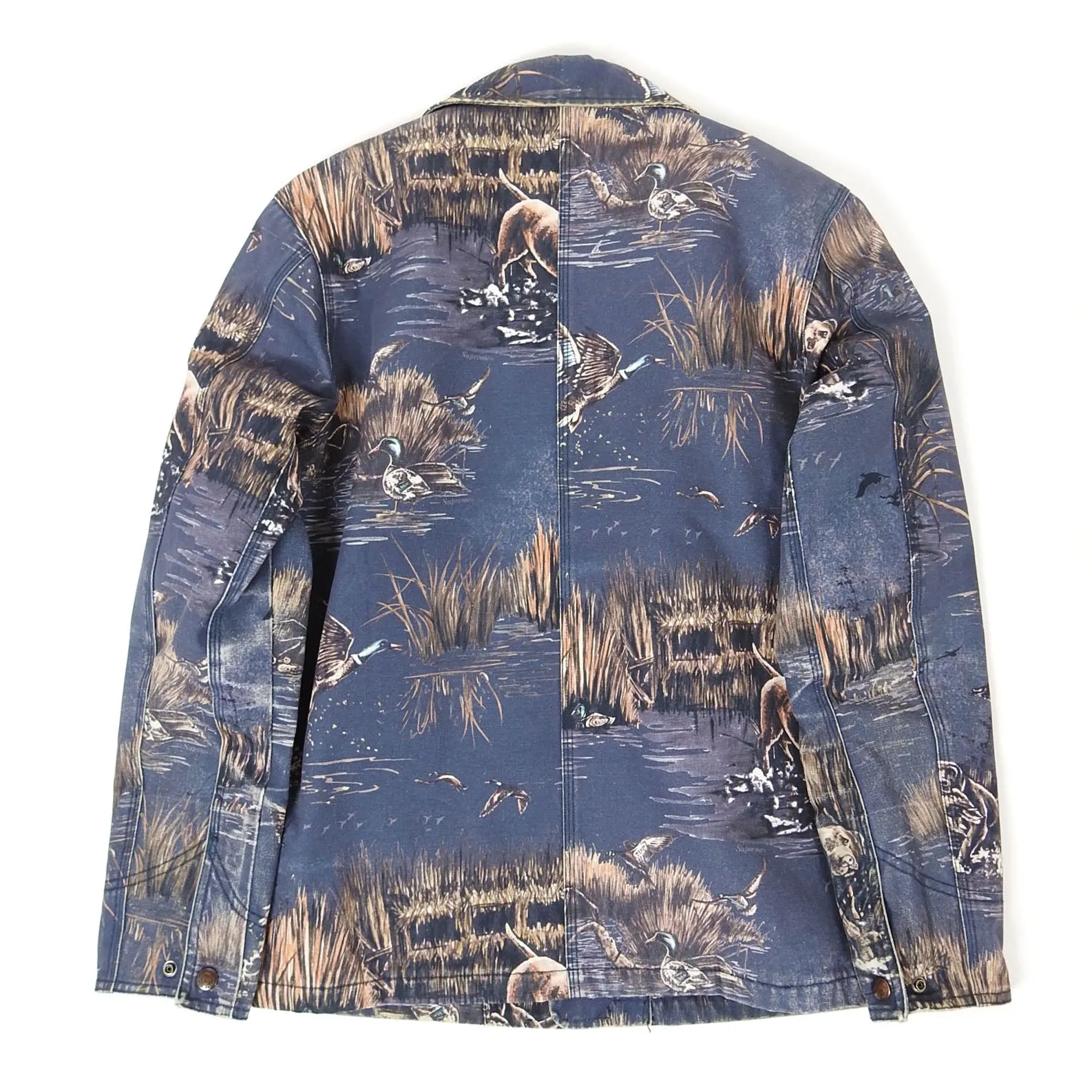 Supreme Dogs & Ducks Canvas Jacket Size Medium