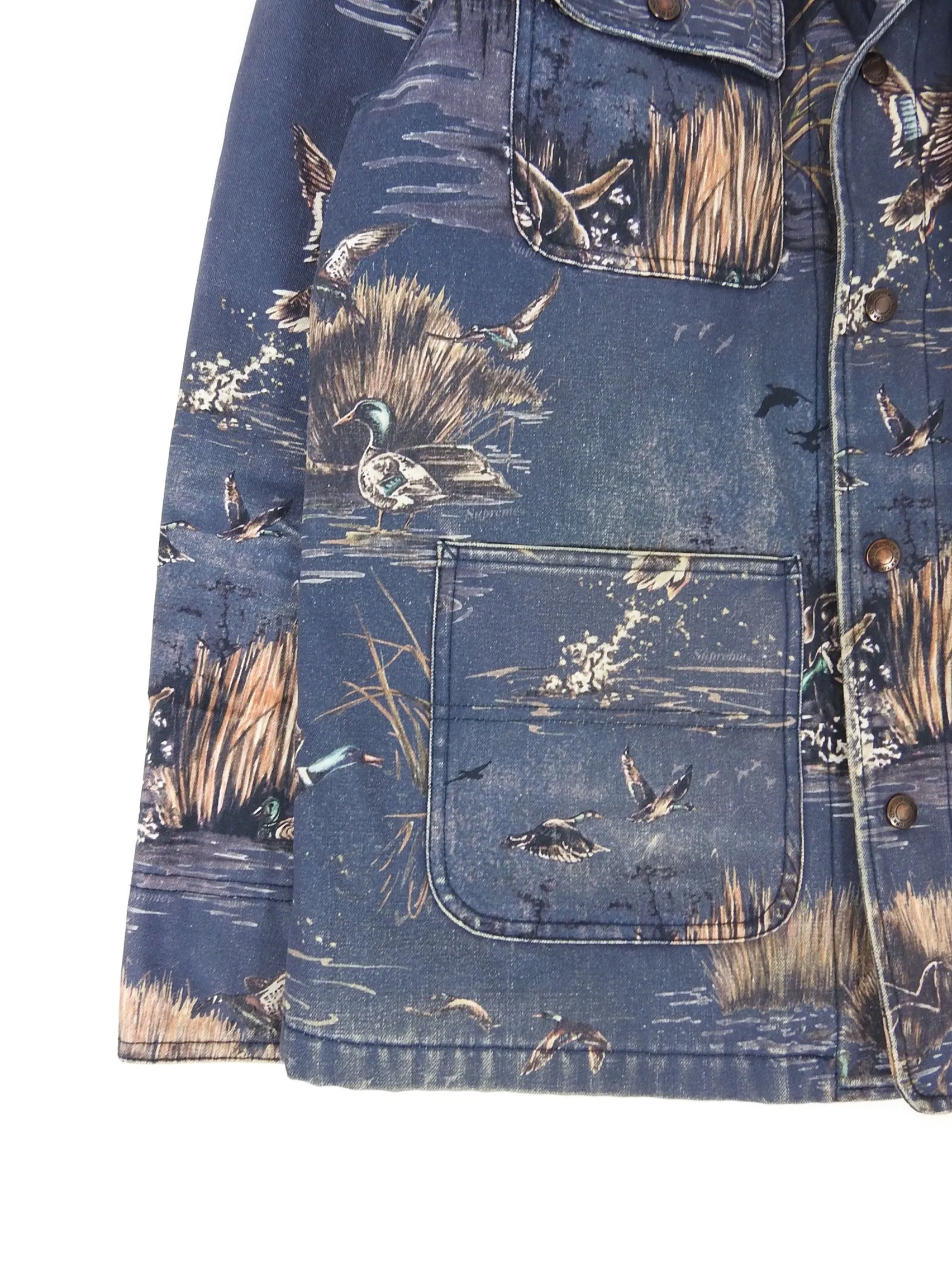 Supreme Dogs & Ducks Canvas Jacket Size Medium