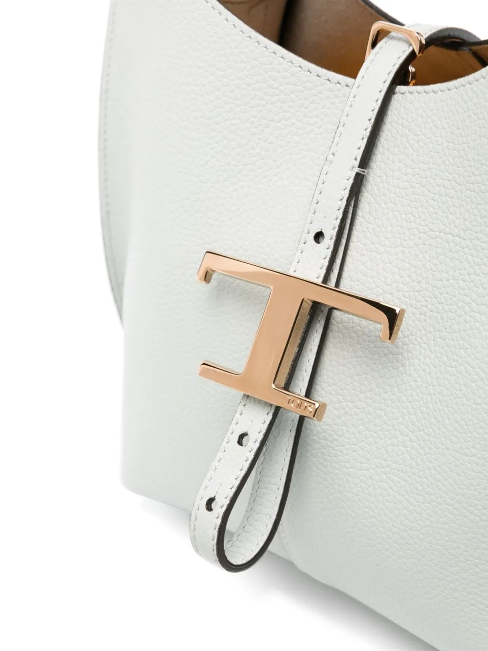T timeless mini leather shoulder bag