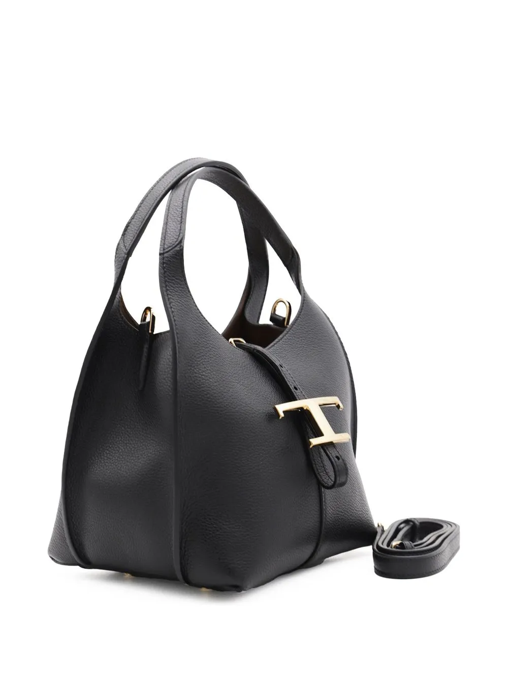 T timeless mini leather shoulder bag