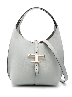 T timeless mini leather shoulder bag