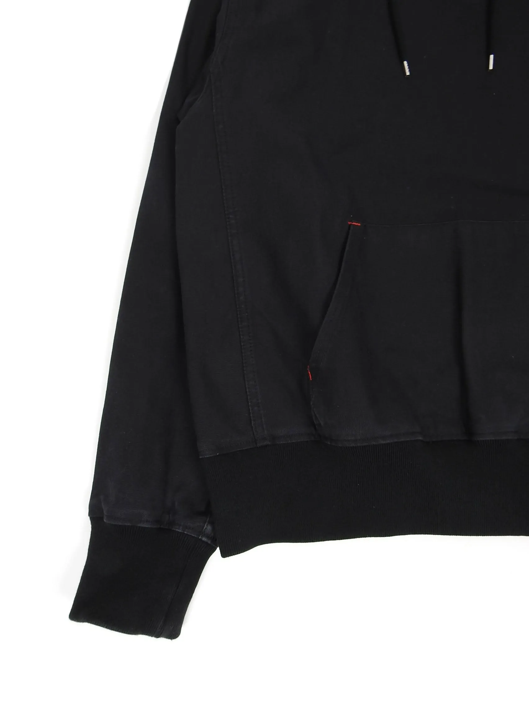 Takahiromiyshito The Soloist Black Canvas Hoodie Size 52