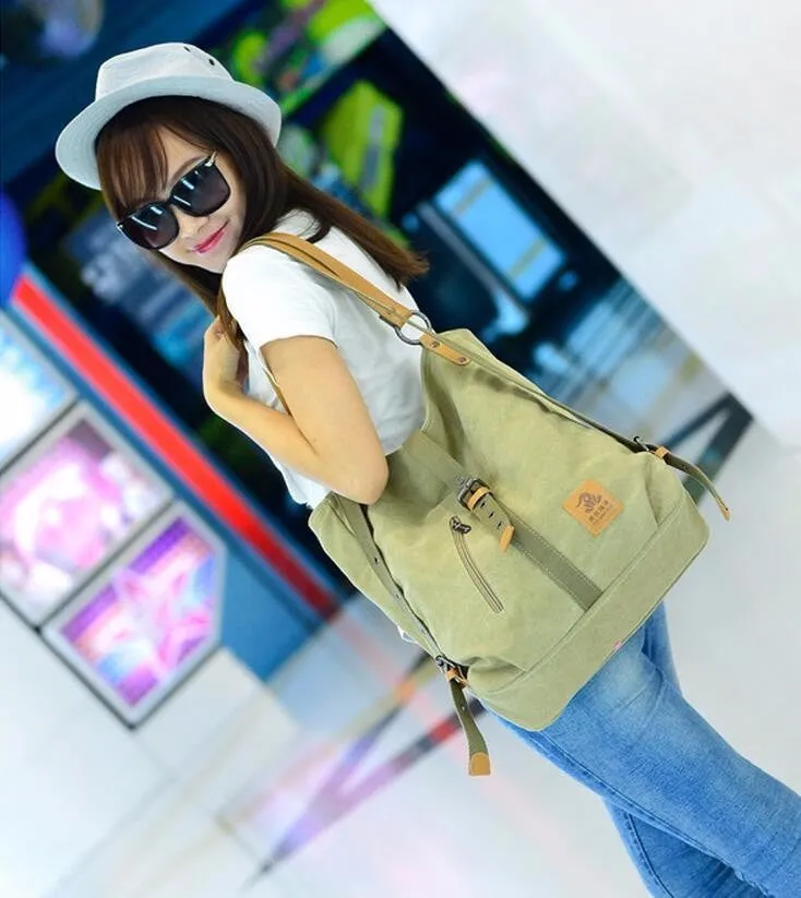 Talisha canvas backpack