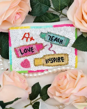 Teacher Coin Pouch - Love Teach Inspire