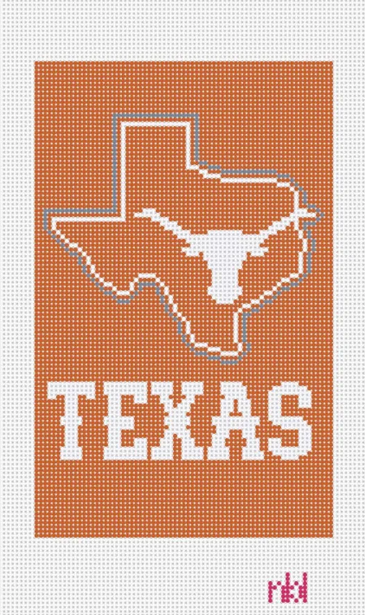 Texas Mini Flag Canvas