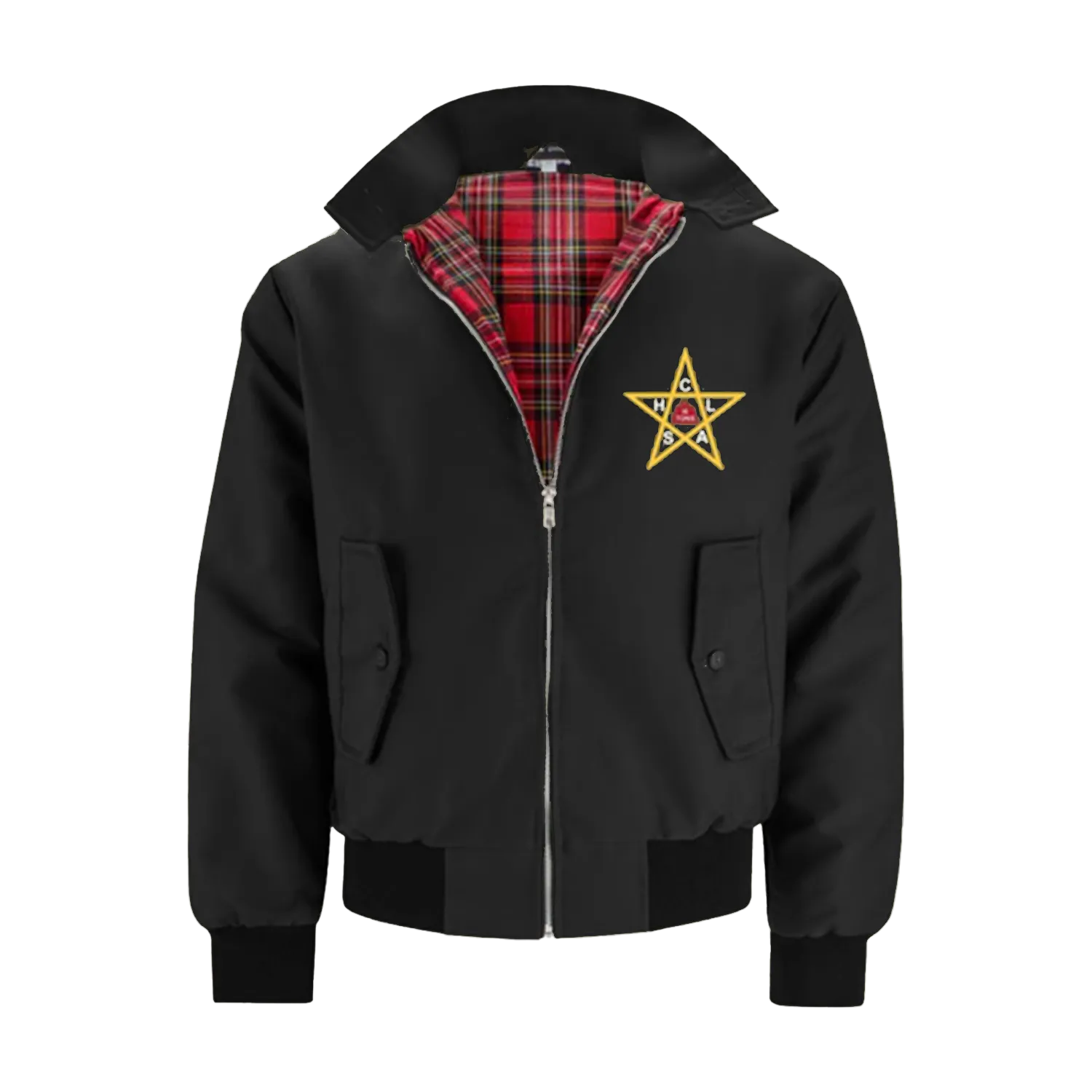 The Clash Harrington Jacket Black