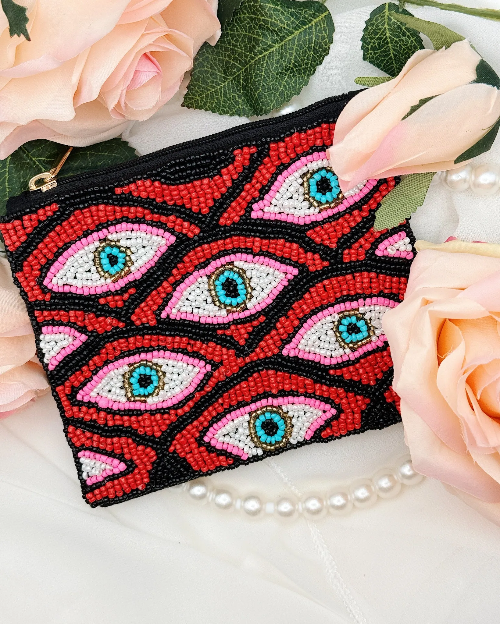 The Multi Evil Eye Coin Pouch
