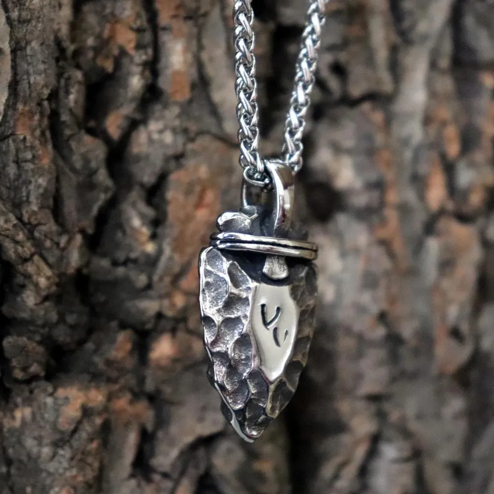 The Original Rune Stone Arrow Necklace
