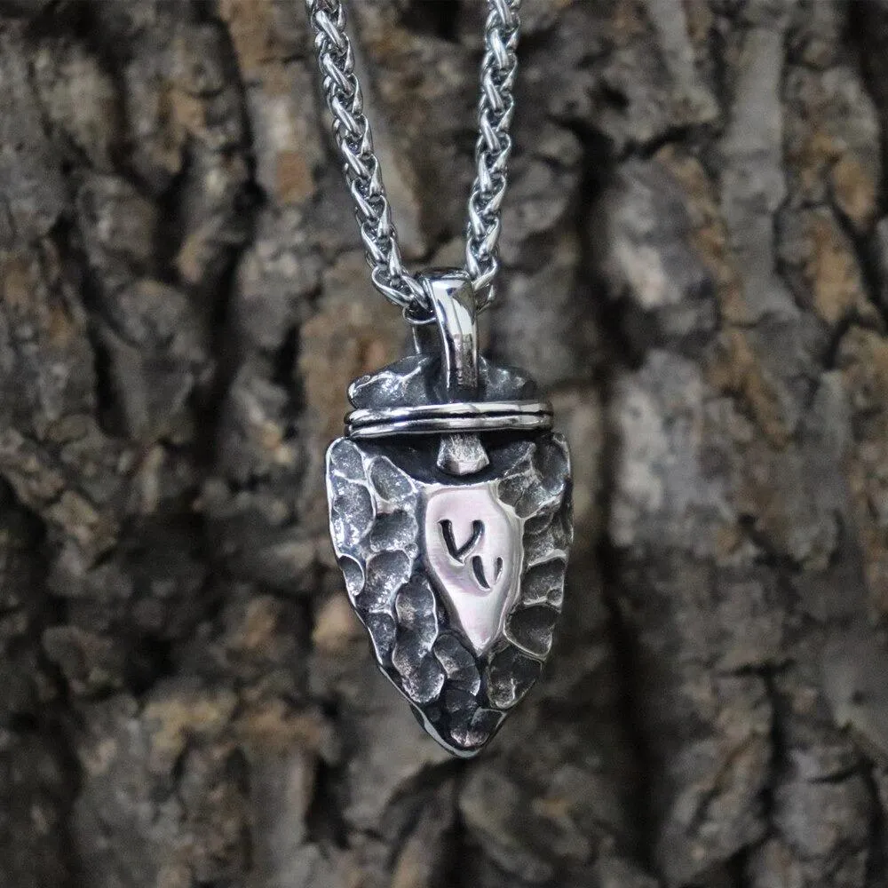 The Original Rune Stone Arrow Necklace