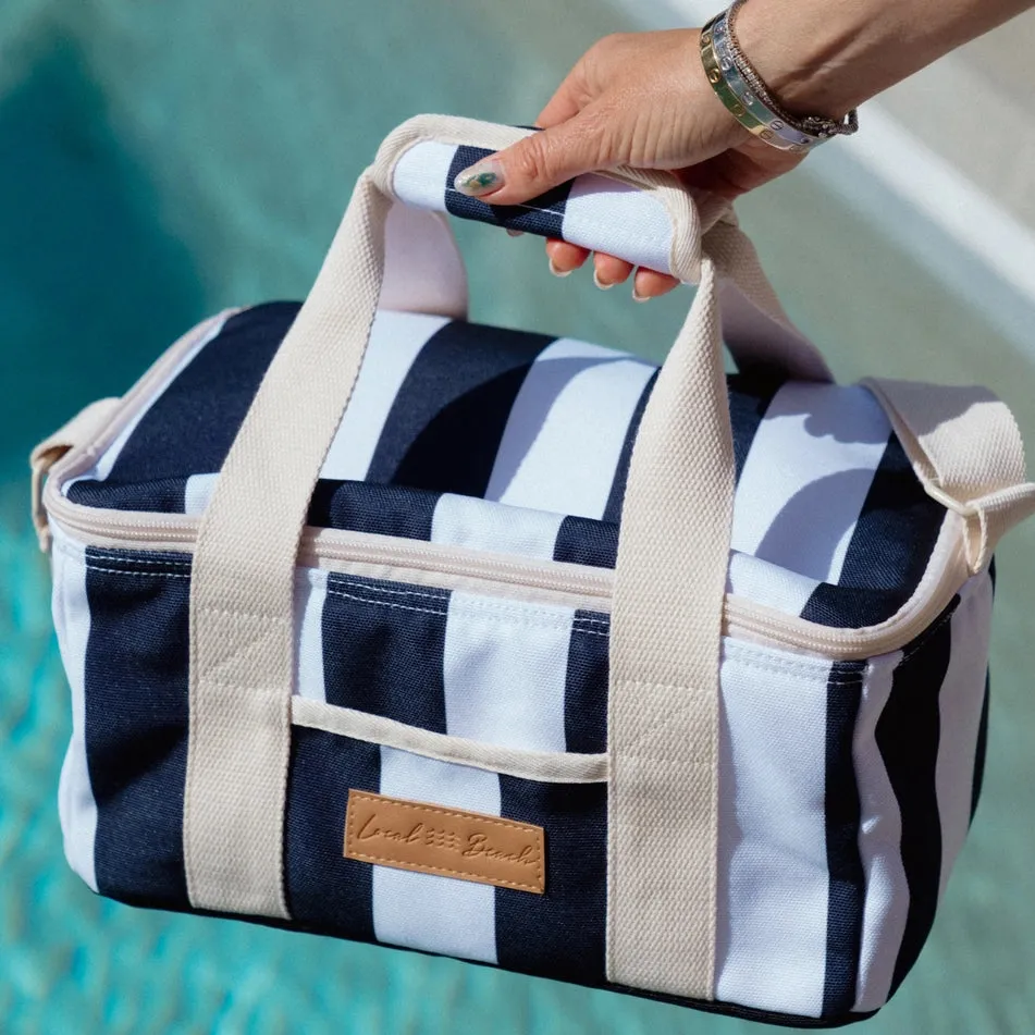 Thick Stripe Mini Cooler/Lunch Bag