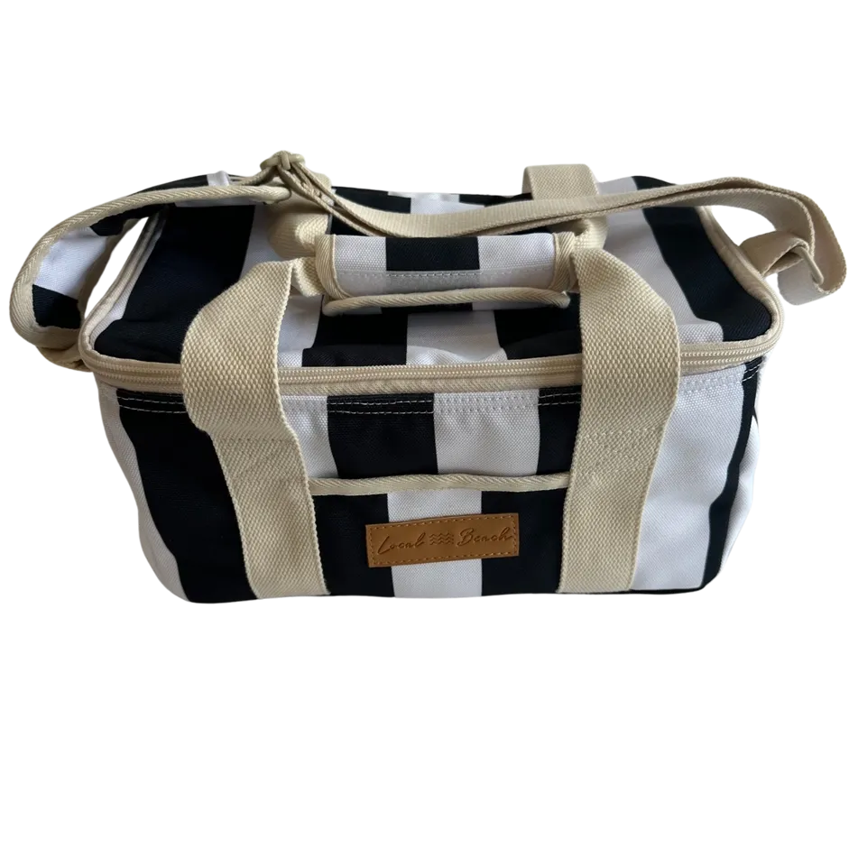 Thick Stripe Mini Cooler/Lunch Bag
