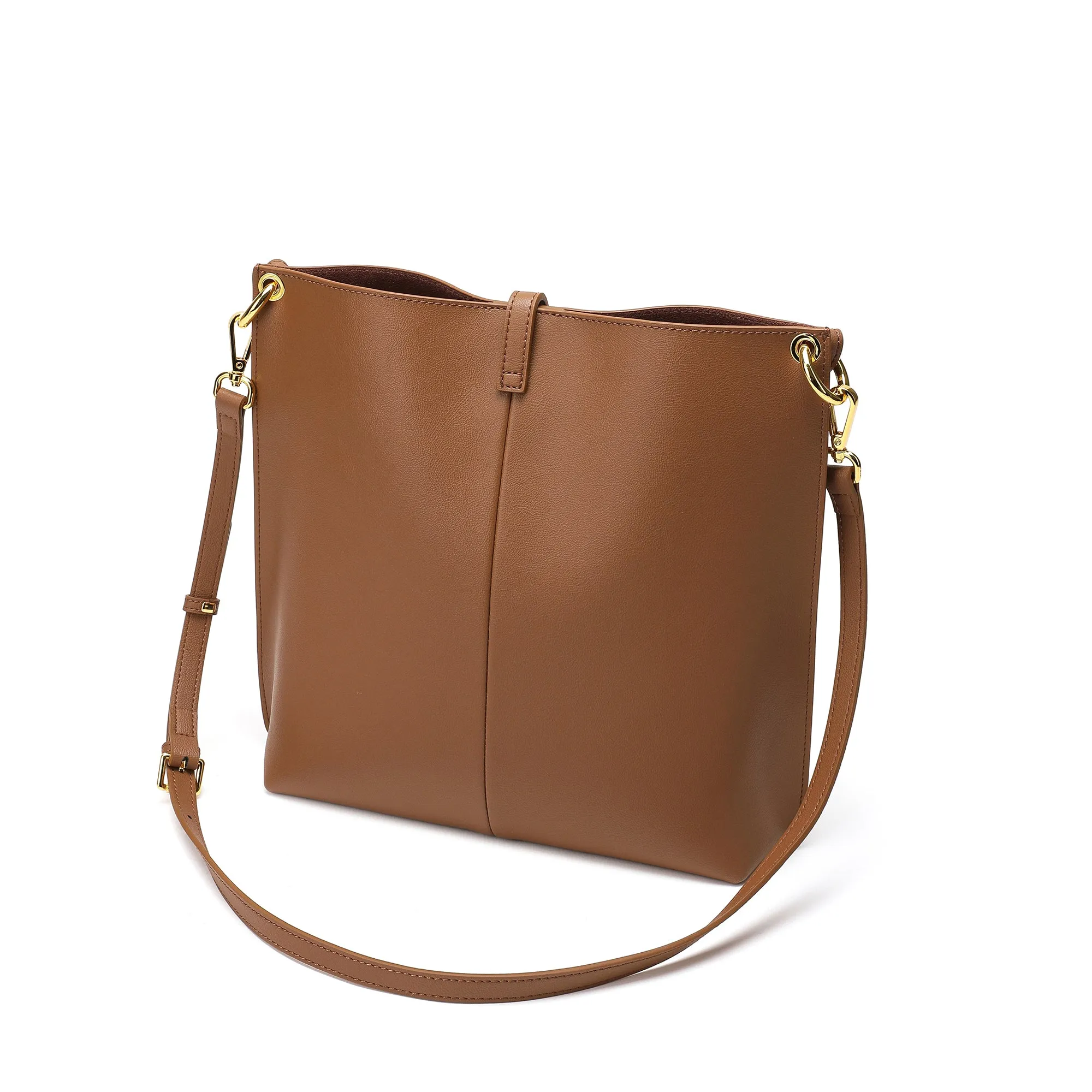 Tiffany & Fred Smooth Leather Shoulder Bag