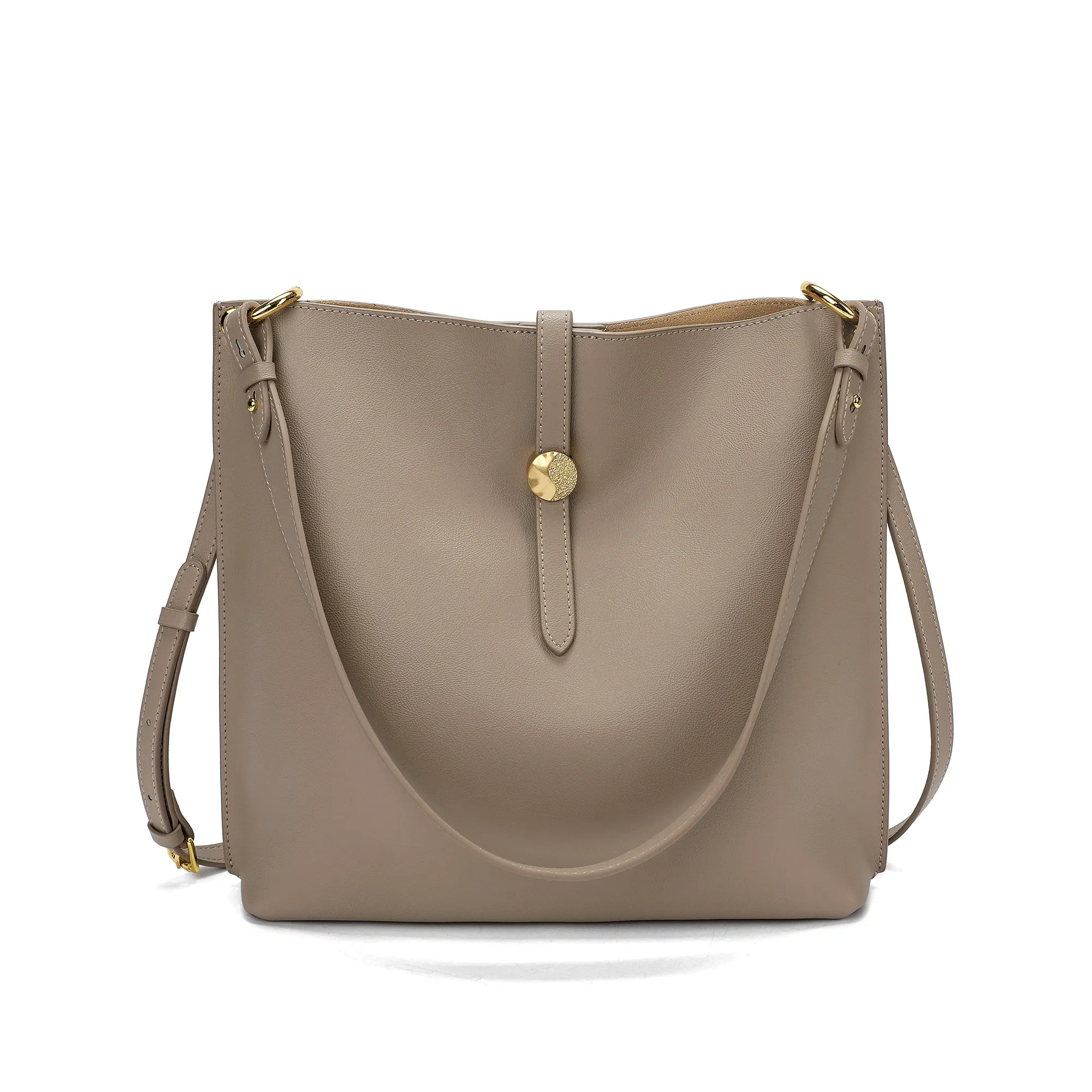 Tiffany & Fred Smooth Leather Shoulder Bag