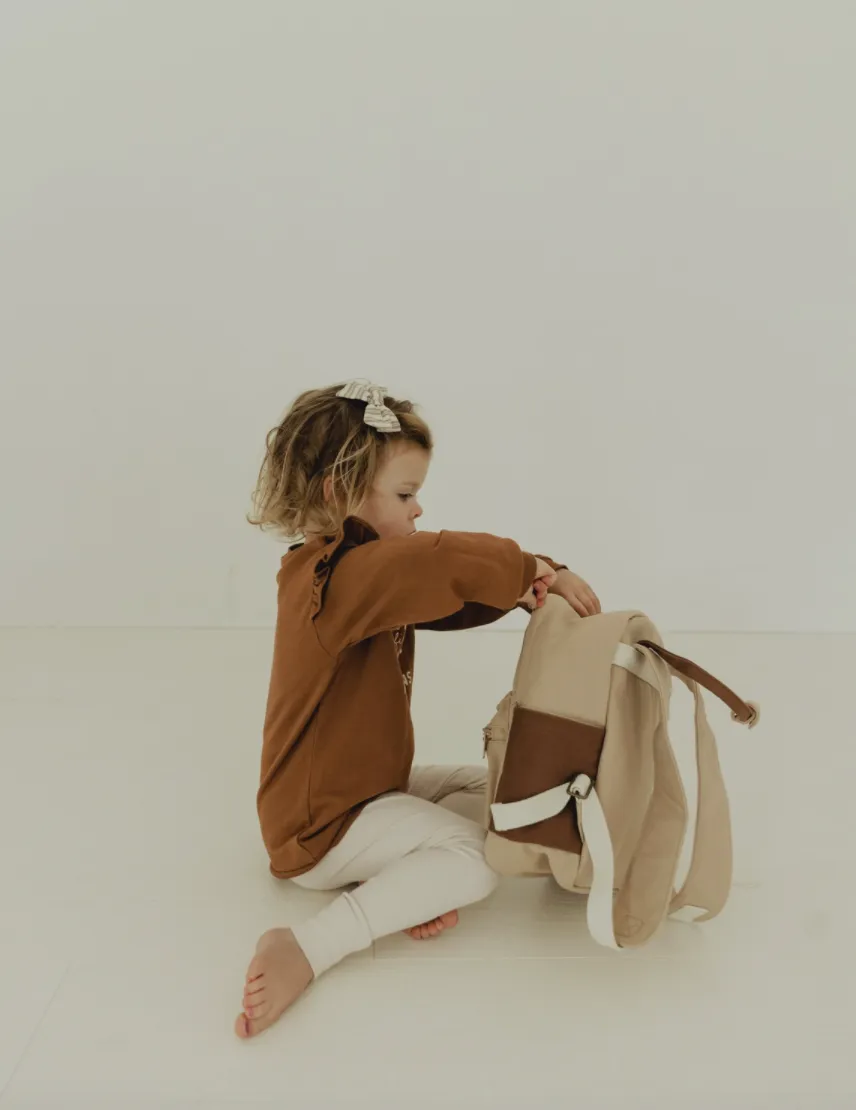 Toddler Backpack - Wheat