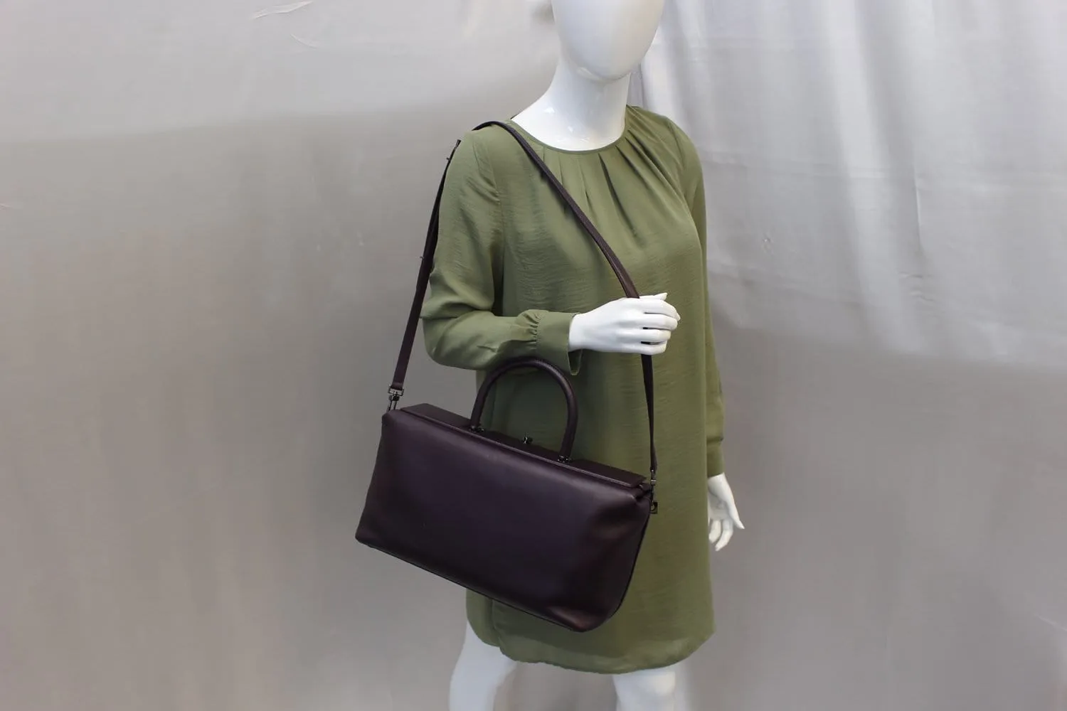 TOM FORD India 2-way Purple Satchel Shoulder Bag