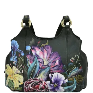 Triple Compartment Satchel - 469