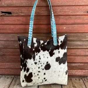 Trisha - Chocolate & White w/ Blank Slate