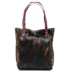 Trisha - Dark Brindle w/ Burgundy Skulls