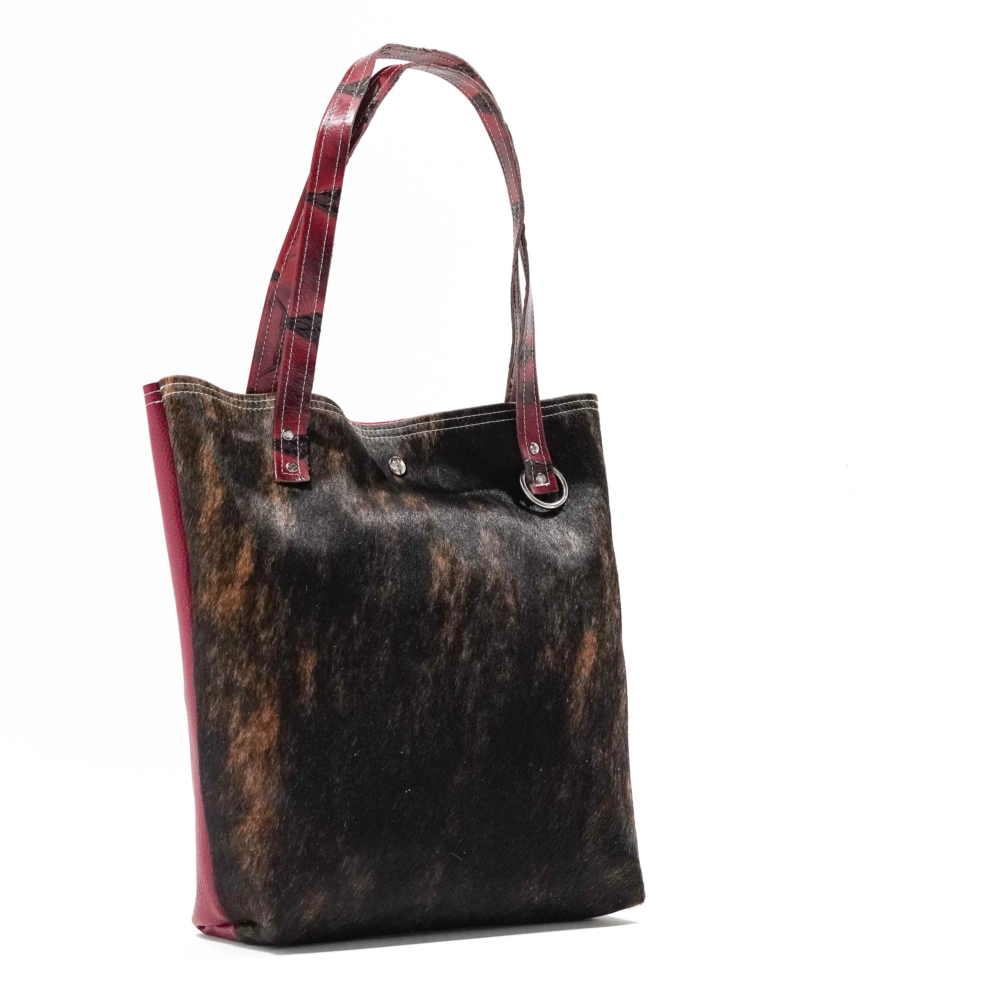 Trisha - Dark Brindle w/ Burgundy Skulls