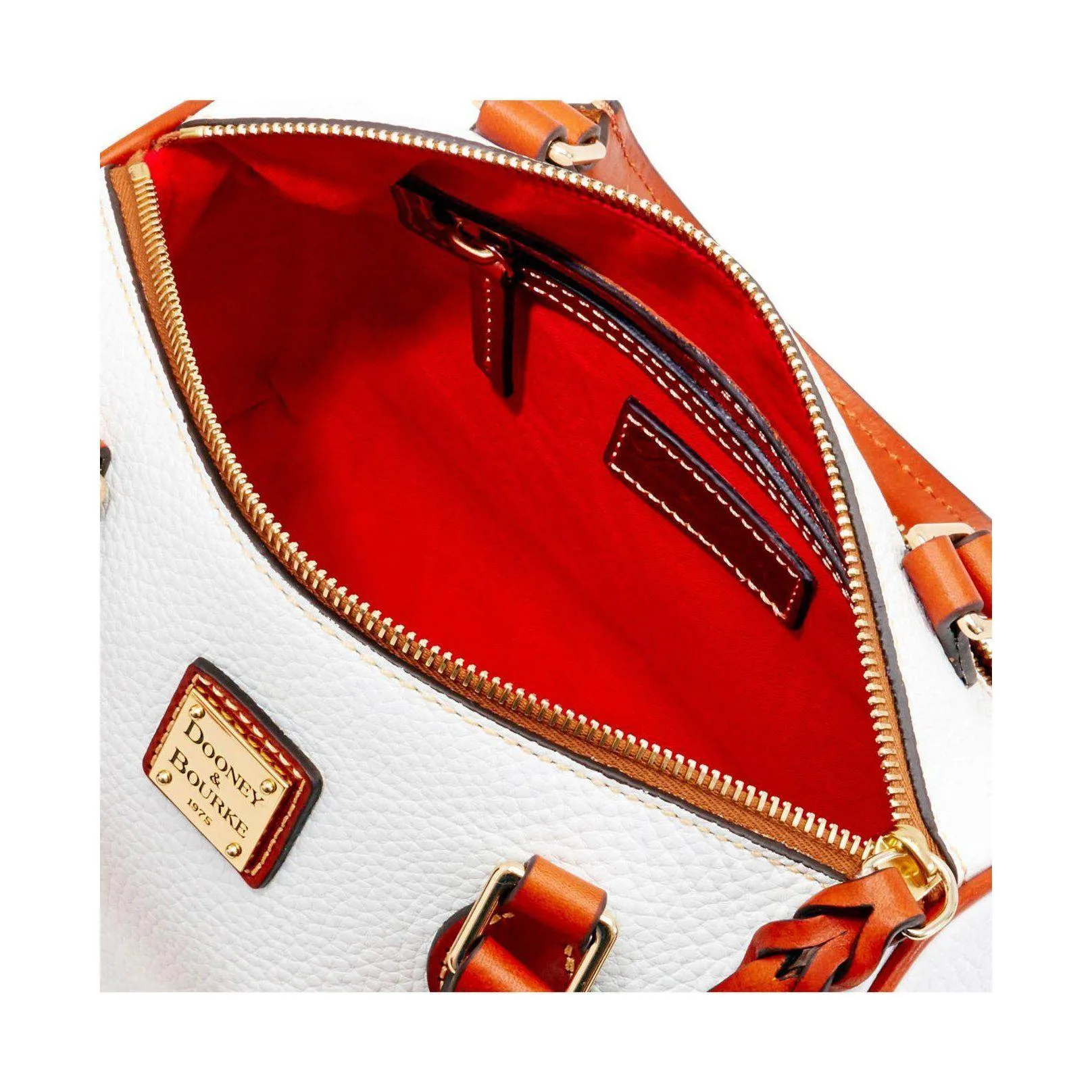 Trudy Pebble Leather Satchel