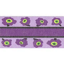 TT003B - Poppies Purple with Purple background