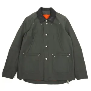 Undercover AW’13 Green Rubber Coated Jacket Size 2 || Medium