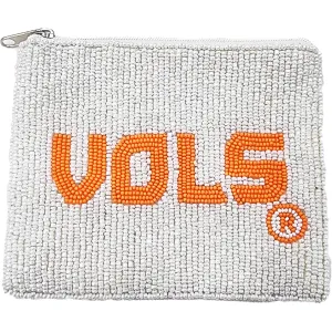 University of Tennessee Vols White Coin Pouch