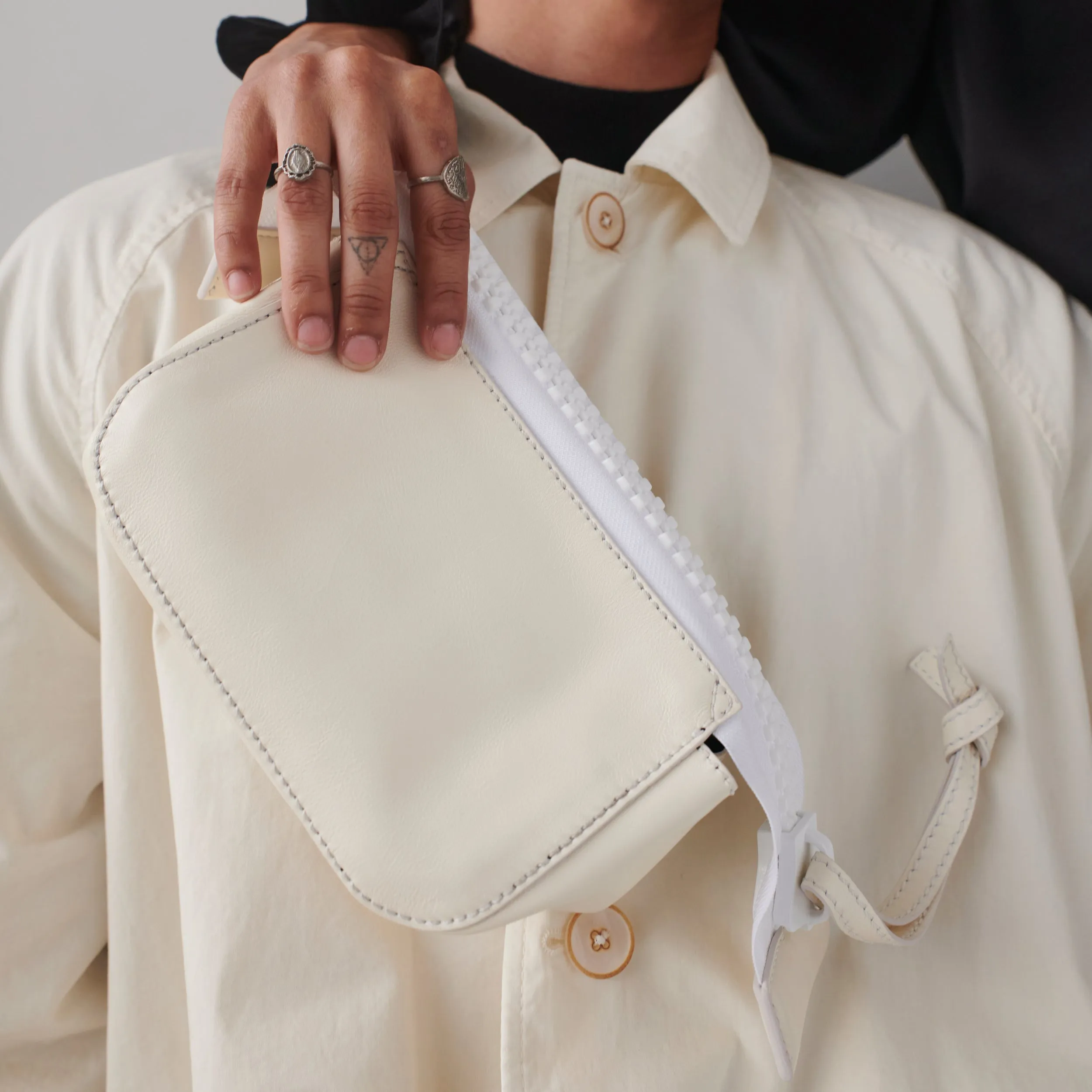 Utility Pouch - Chalk White