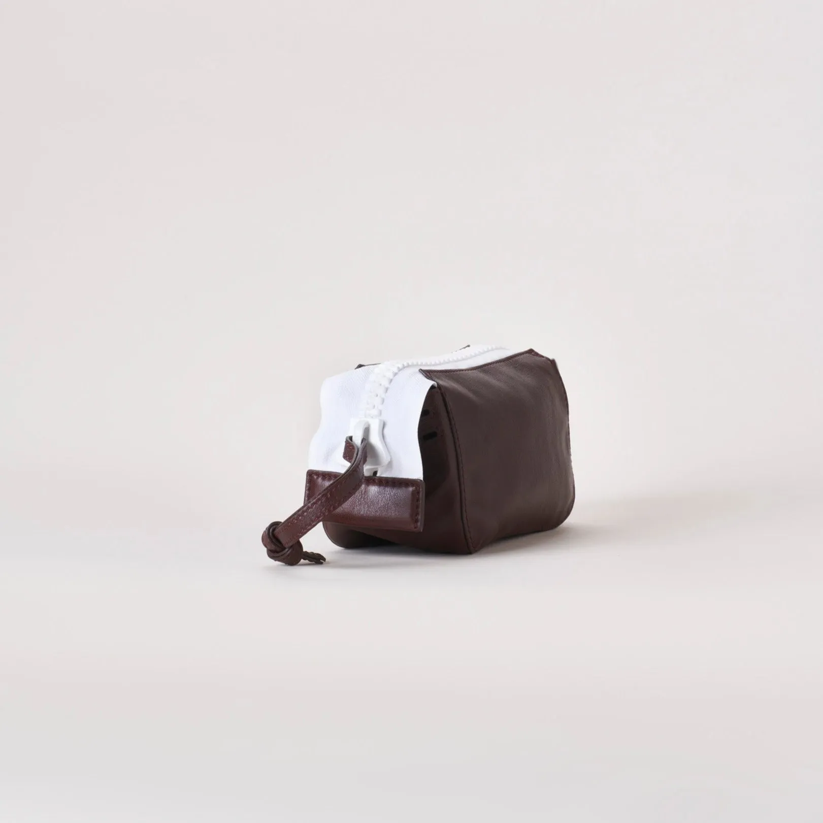 Utility Pouch - Chocolate White