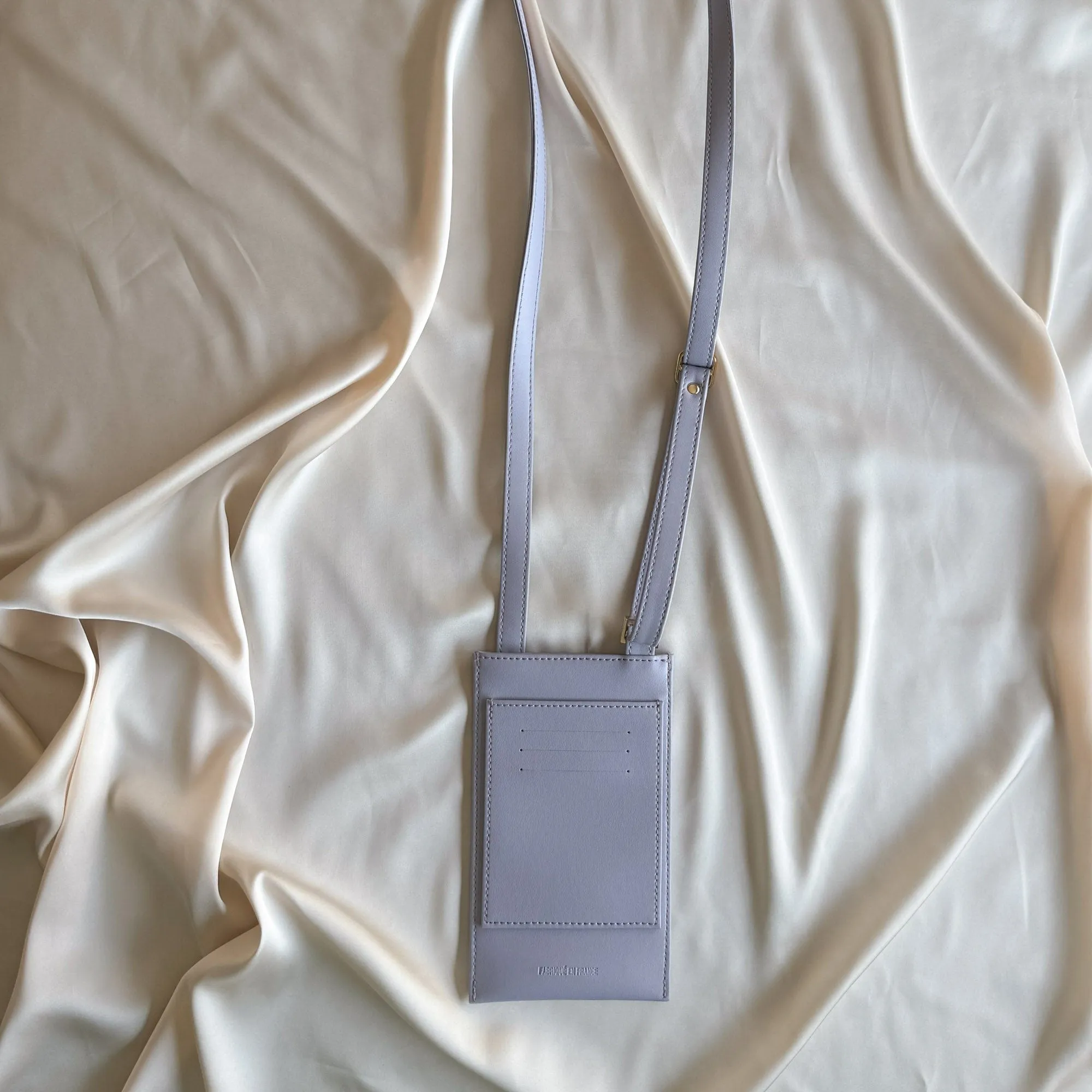 Vanilla Vegan Apple Leather Pouch | Lilac