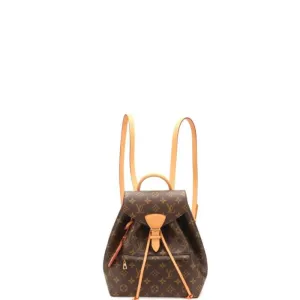 VELORA - Montsouris Monogram Canvas  Backpack