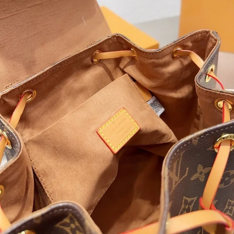 VELORA - Montsouris Monogram Canvas  Backpack