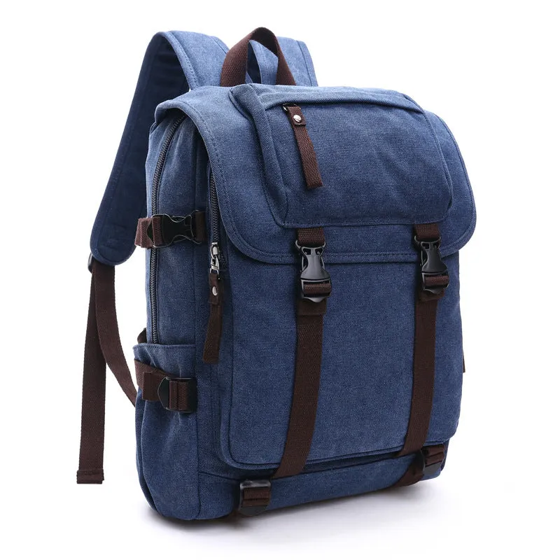 Versatile Women's Canvas Fashion College Style Backpacks