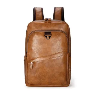 VINCENZO | Elegant Leather Laptop Backpack for Professionals