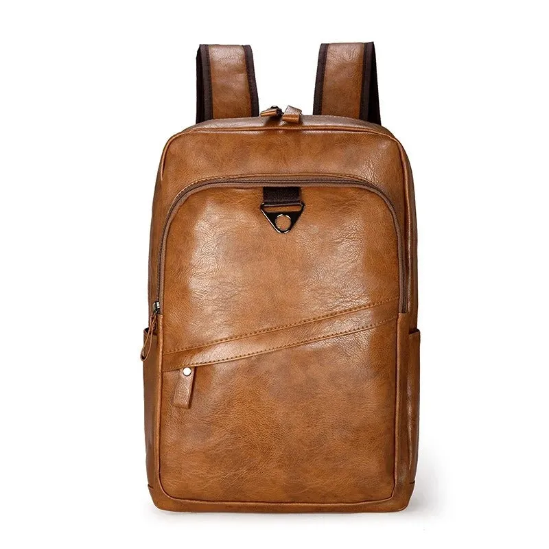 VINCENZO | Elegant Leather Laptop Backpack for Professionals