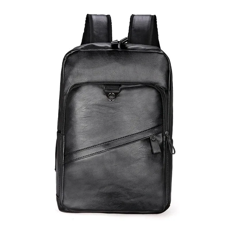 VINCENZO | Elegant Leather Laptop Backpack for Professionals