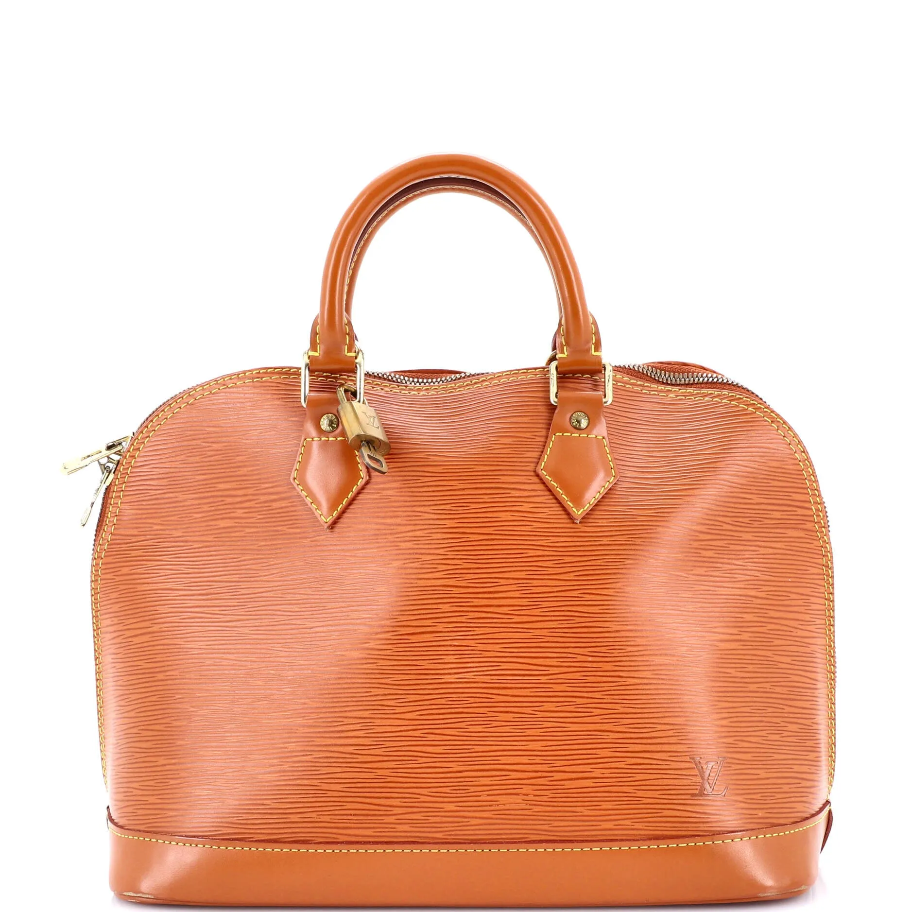 Vintage Alma Handbag Epi Leather PM