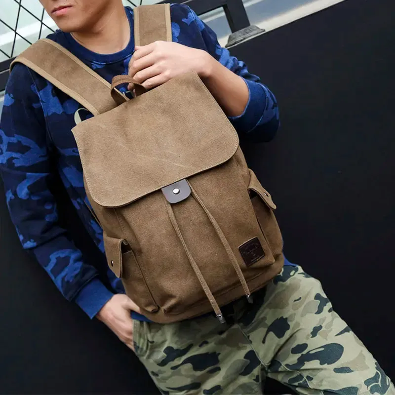 Vintage Canvas Backpack